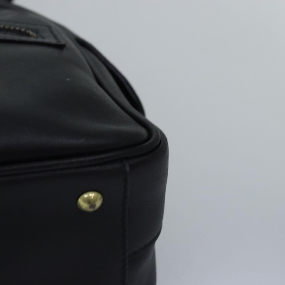 GUCCI Shoulder Bag Leather 2way Black ep4525
