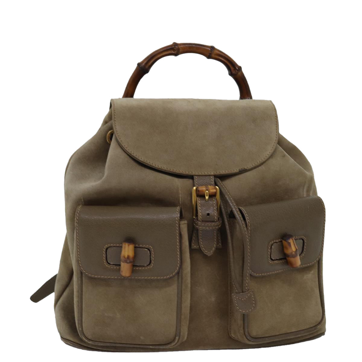 GUCCI Backpack Suede Beige 003 58 0016 ep4529