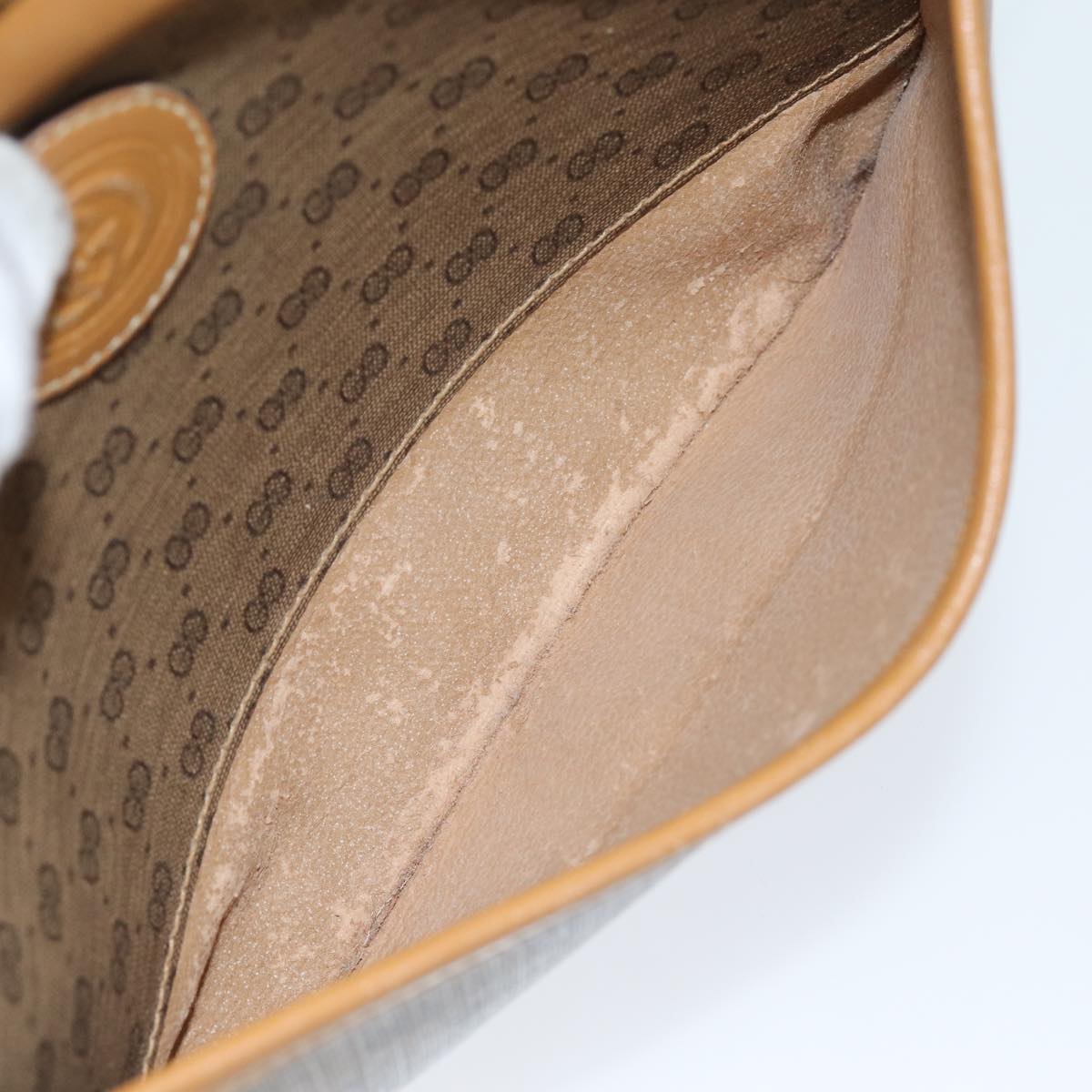 GUCCI Micro GG Canvas Shoulder Bag Beige 007 113 0095 ep4535