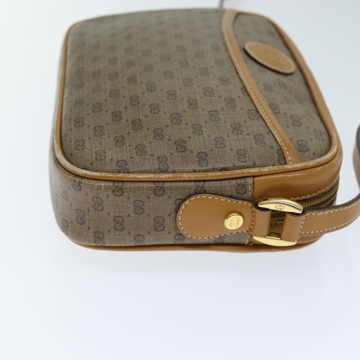 GUCCI Micro GG Canvas Shoulder Bag Beige 007 113 0095 ep4535
