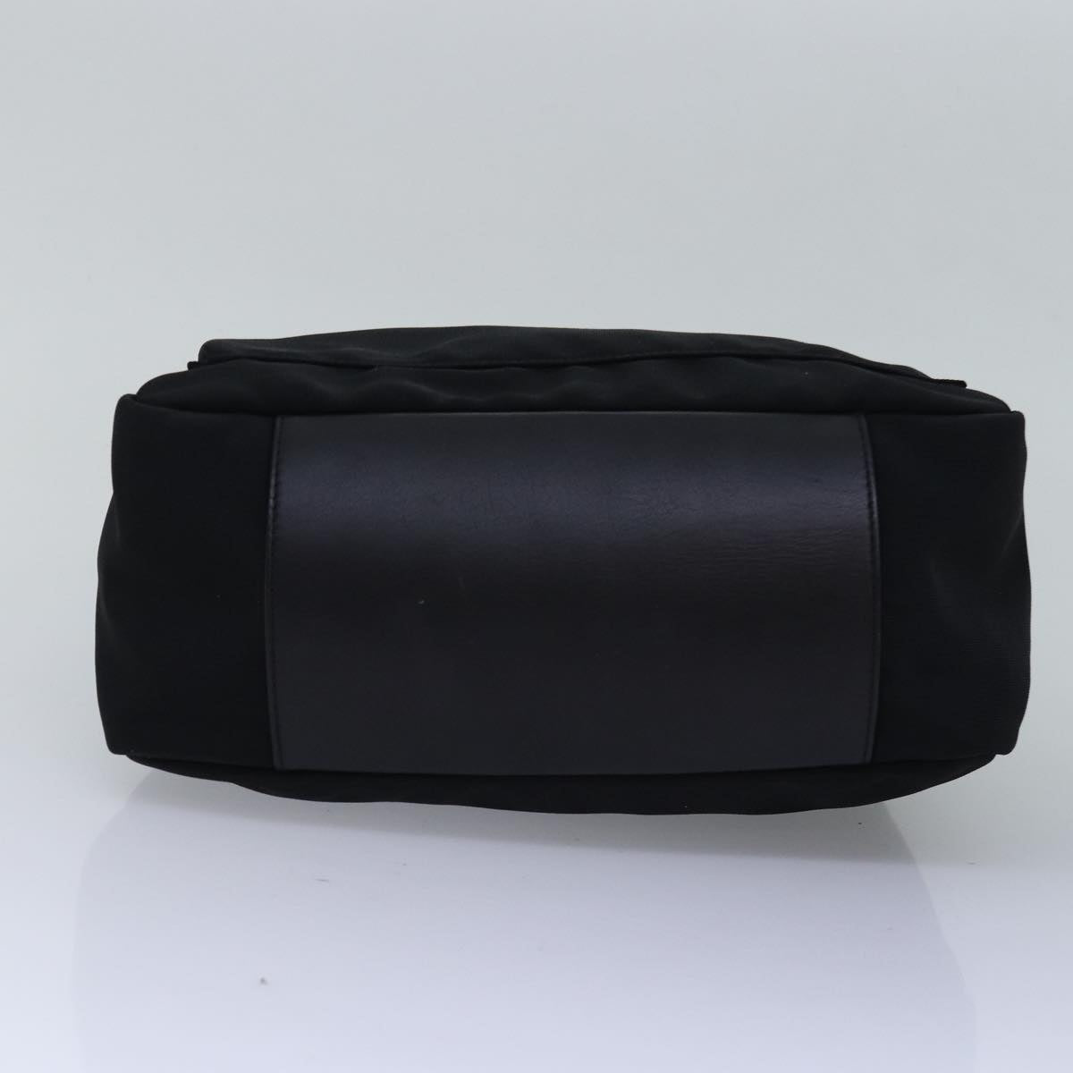 GUCCI Bamboo Shoulder Bag Nylon Black 35692 ep4545
