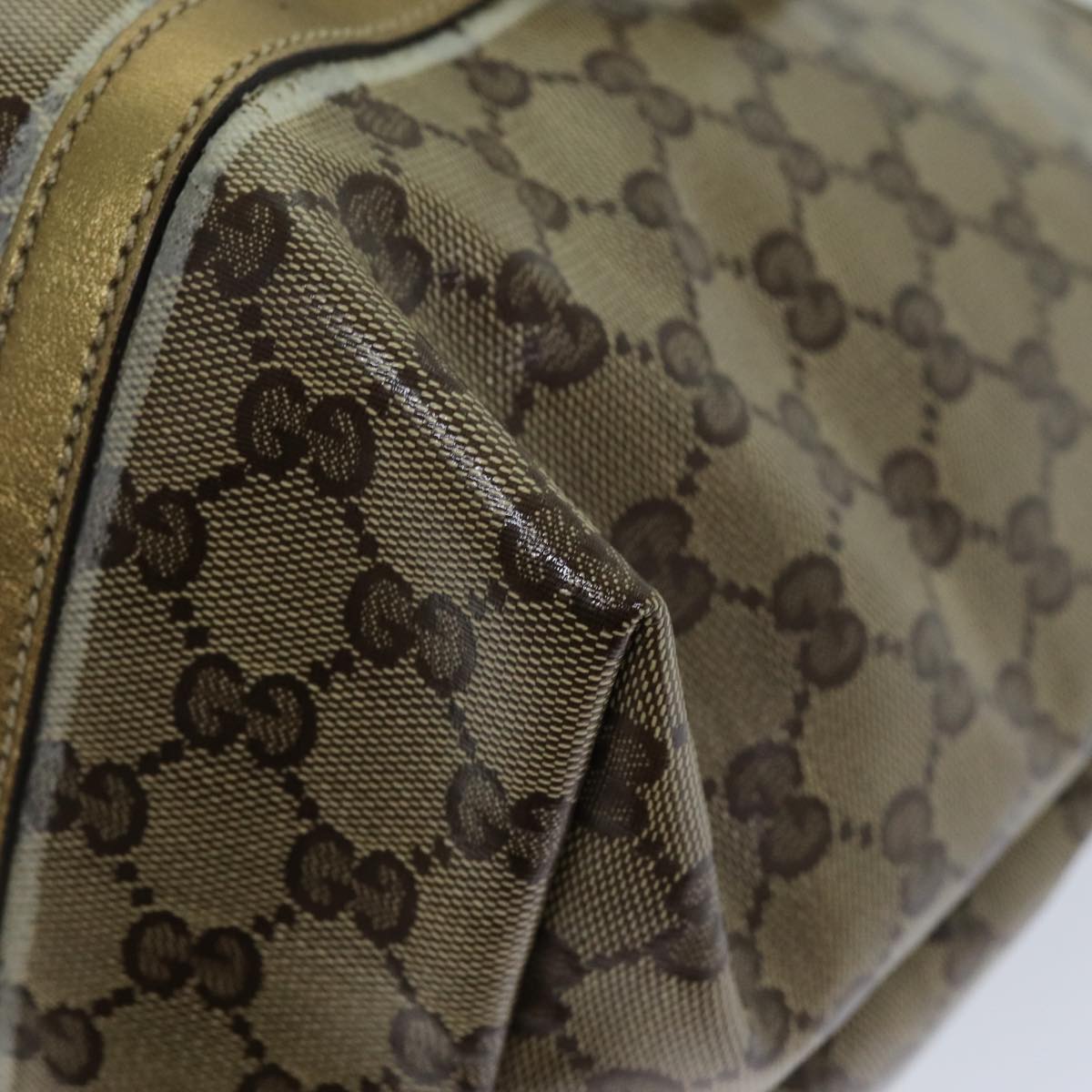 GUCCI GG Crystal Tote Bag Beige 197953 ep4566