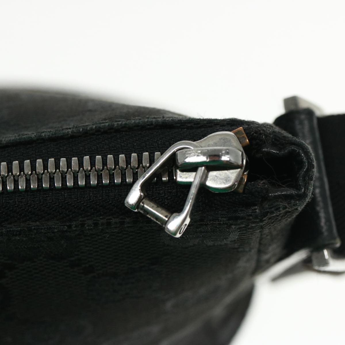 GUCCI GG Canvas Shoulder Bag Canvas Black 114273 ep4567