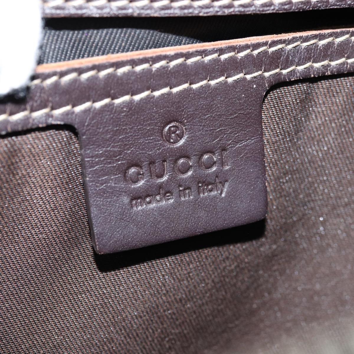 GUCCI GG Supreme Shoulder Bag PVC Beige 211107 ep4581