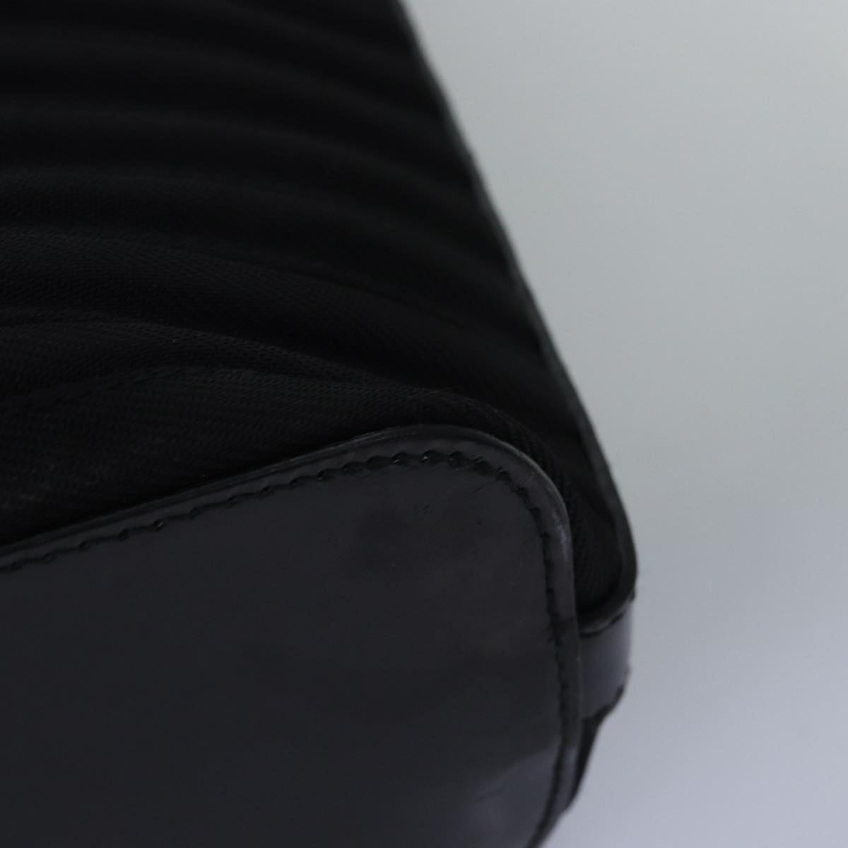 GUCCI Bamboo Hand Bag Nylon Black 002 1998 0352 ep4587