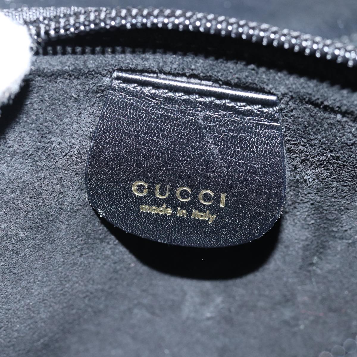 GUCCI Hand Bag Leather Black 001 1553 1880 ep4589