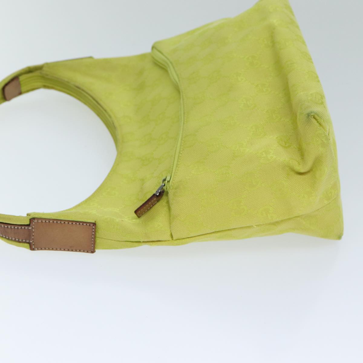 GUCCI GG Canvas Shoulder Bag Yellow 001 3386 1705 ep4612