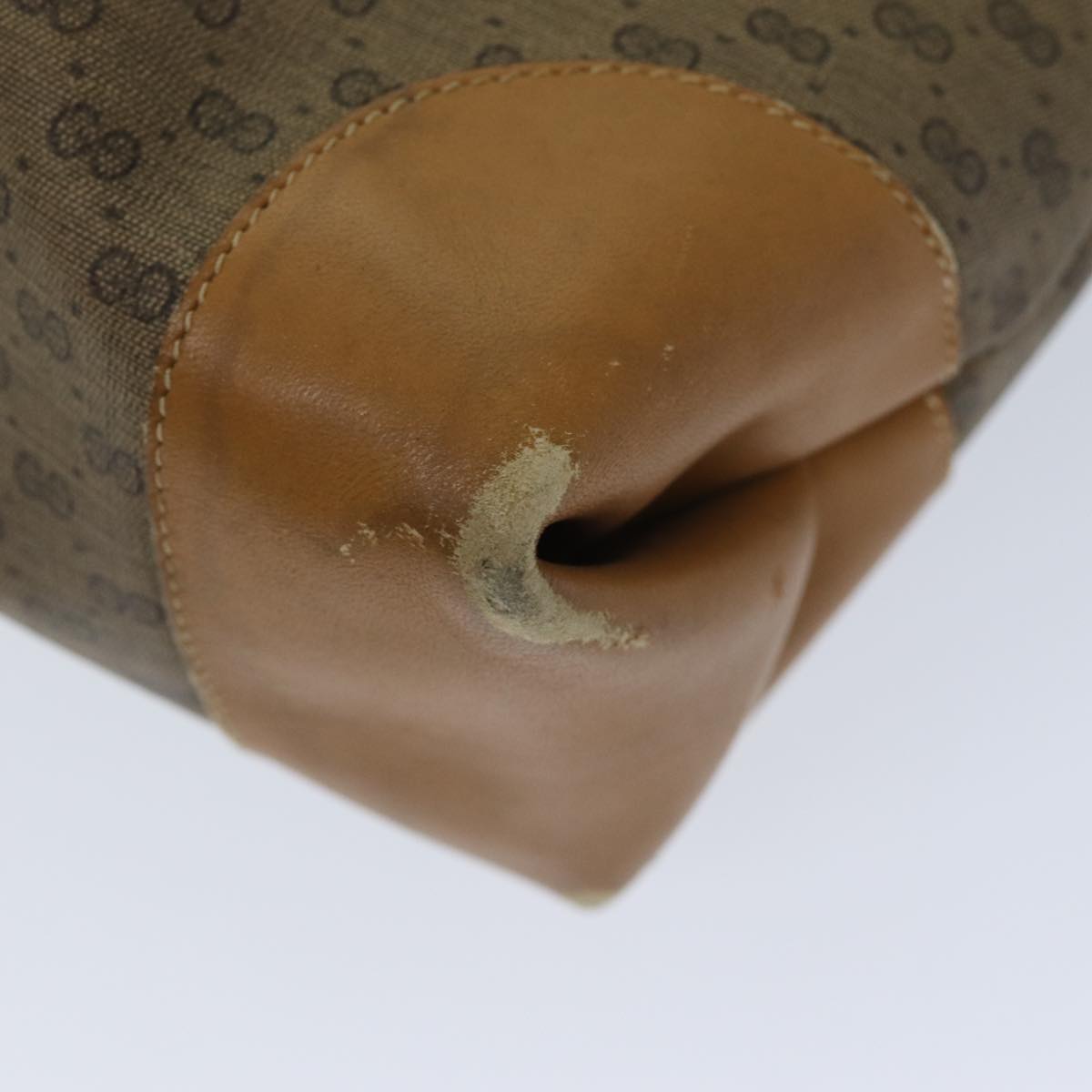 GUCCI Micro GG Supreme Web Sherry Line Tote Bag Beige 002 904 0131 ep4613