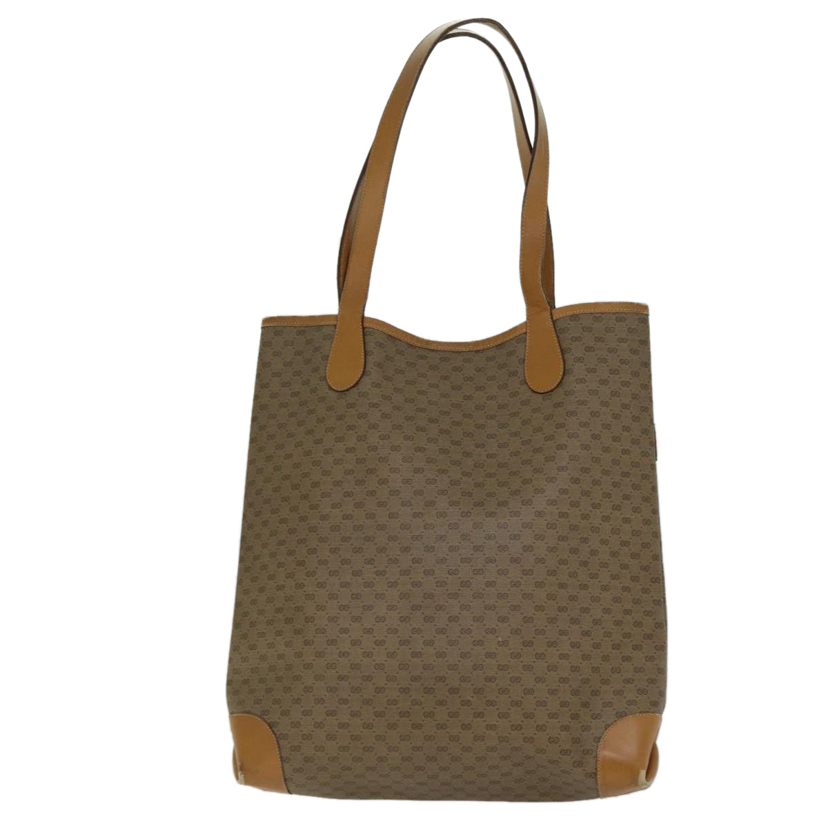 GUCCI Micro GG Supreme Web Sherry Line Tote Bag Beige 002 904 0131 ep4613