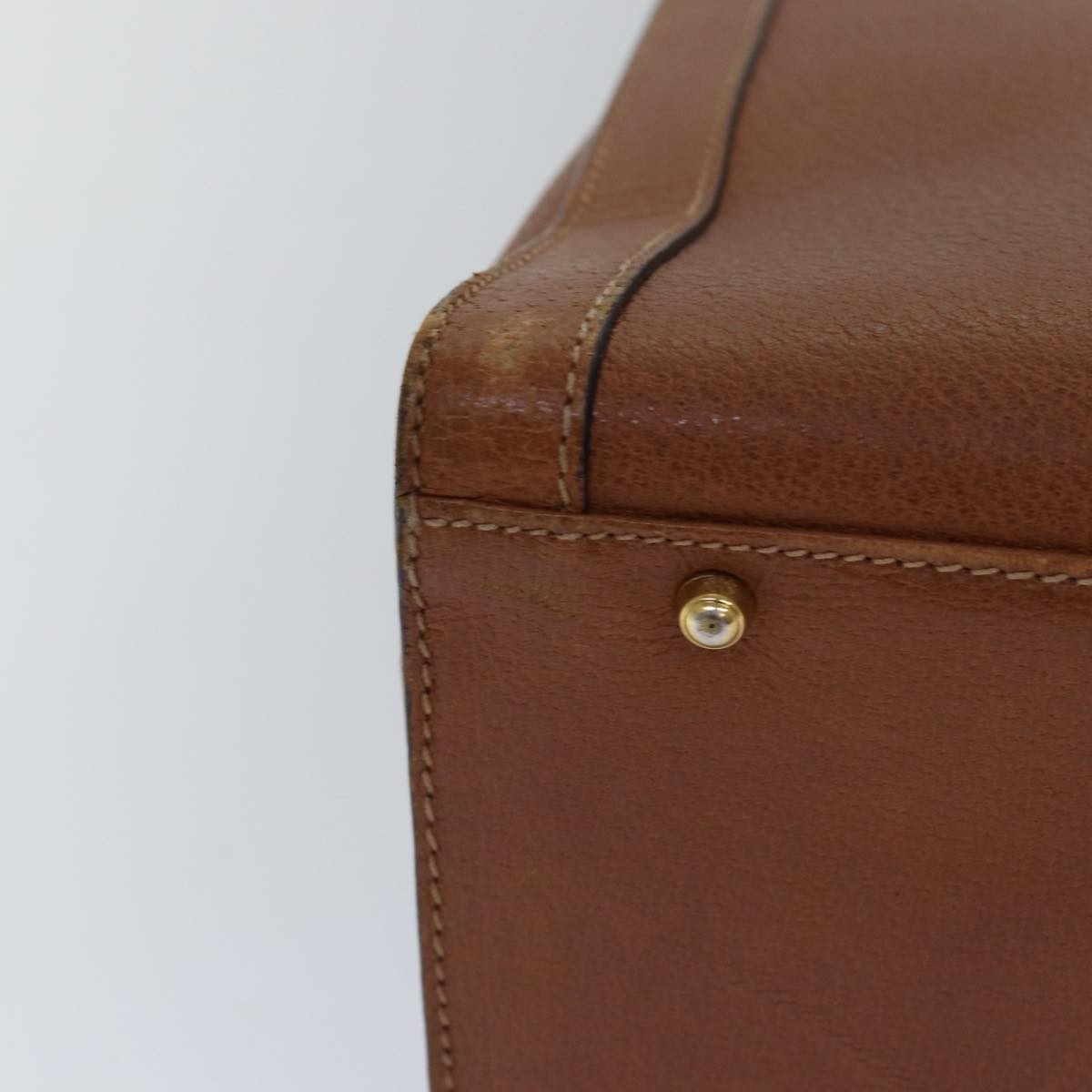 GUCCI Bamboo Hand Bag Leather Brown 002 115 0260 ep4620