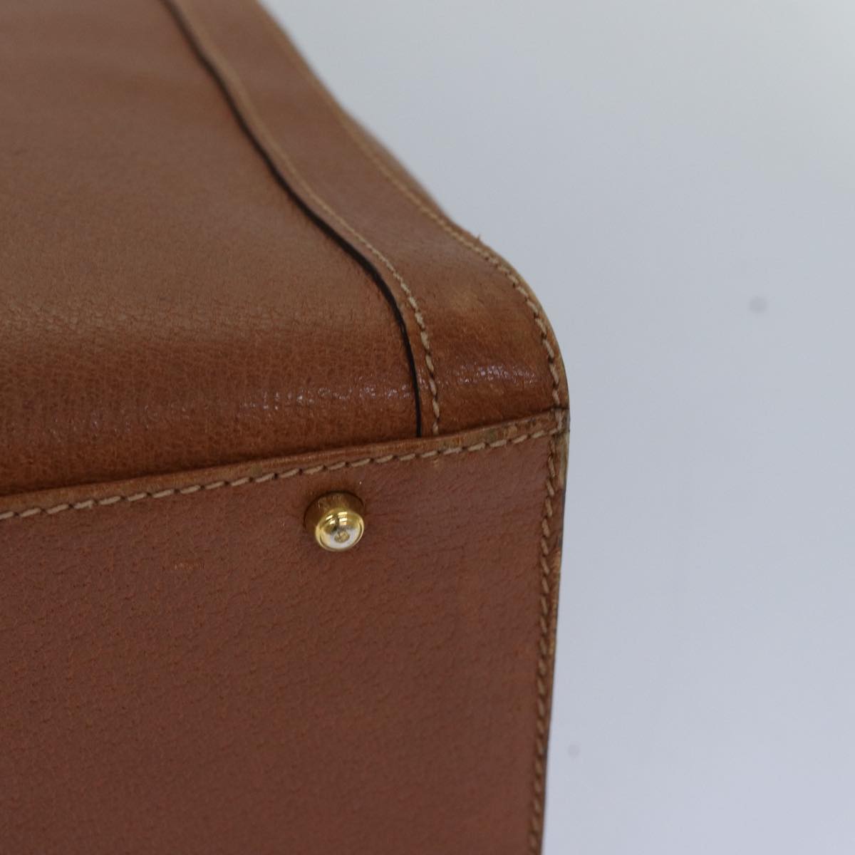 GUCCI Bamboo Hand Bag Leather Brown 002 115 0260 ep4620