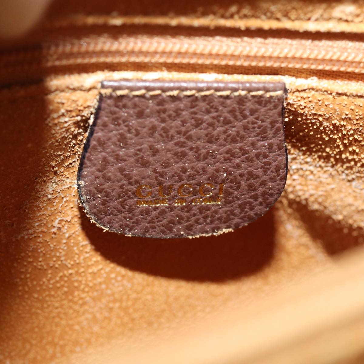 GUCCI Bamboo Hand Bag Leather Brown 002 2853 0260 0 ep4626