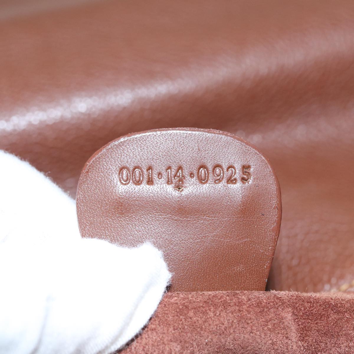 GUCCI Shoulder Bag Leather Brown 001 14 0925 ep4642