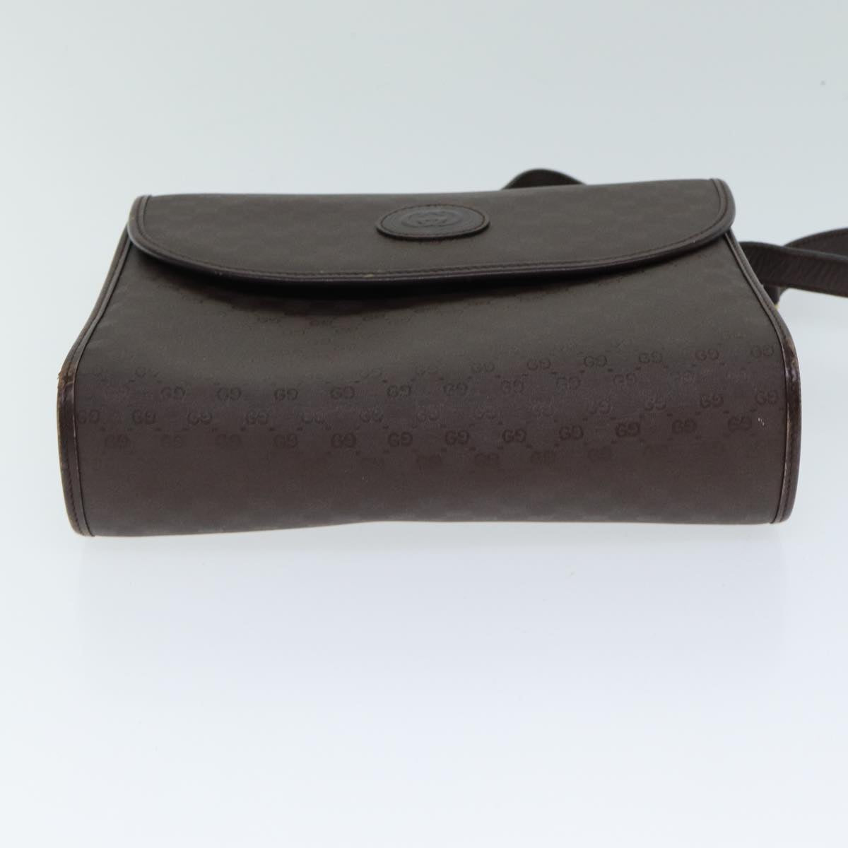 GUCCI Micro GG Supreme Shoulder Bag PVC Brown 001 14 0712 ep4661