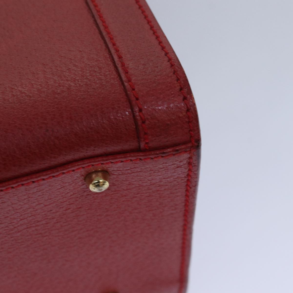 GUCCI Bamboo Hand Bag Leather Red 002 1186 0260 ep4665
