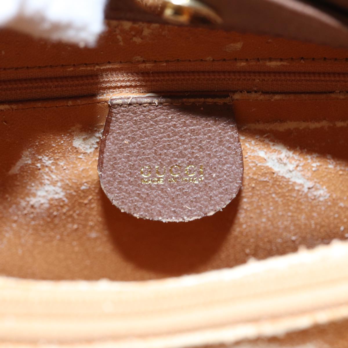 GUCCI Bamboo Hand Bag Leather Brown 002 1095 0260 ep4672