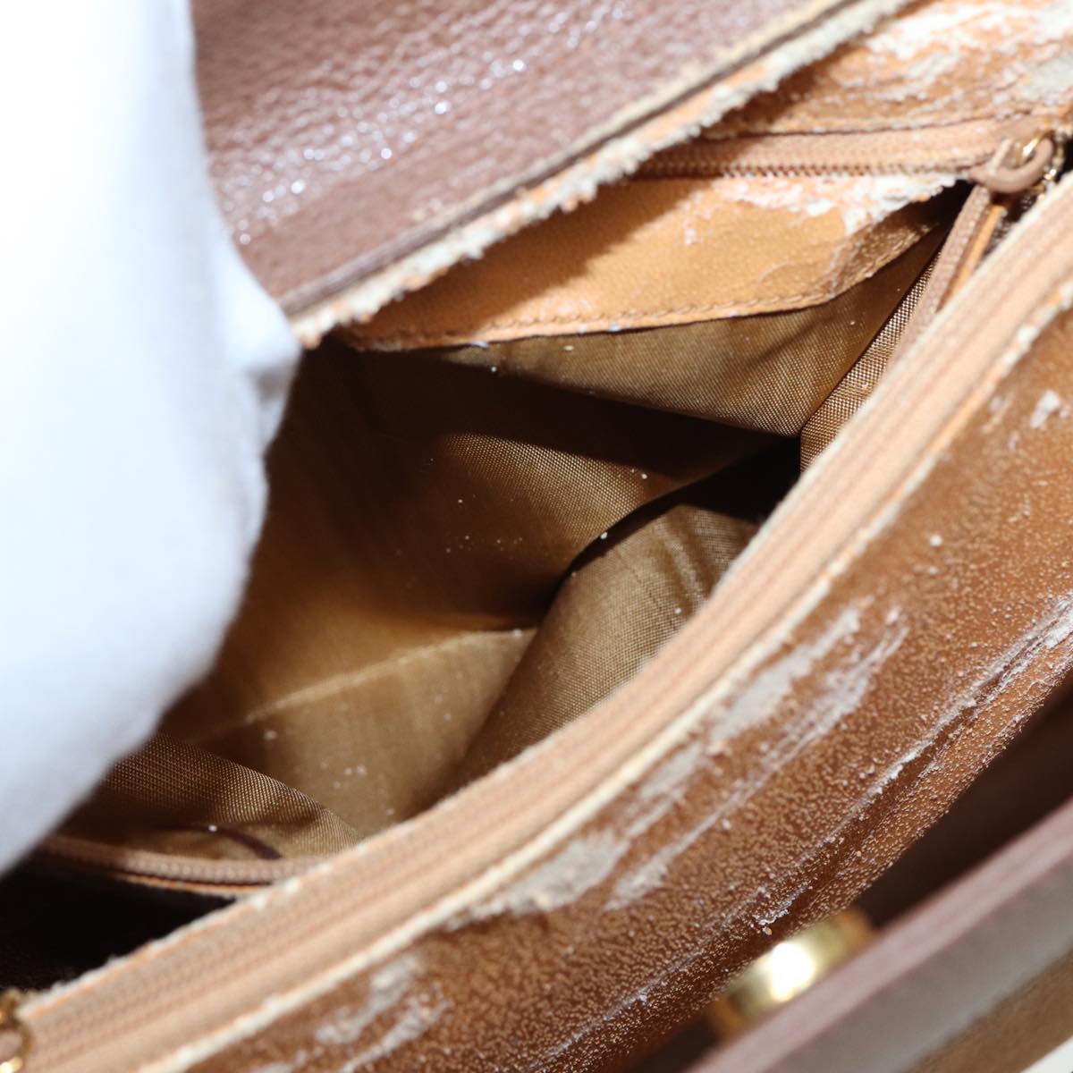 GUCCI Bamboo Hand Bag Leather Brown 002 1095 0260 ep4672