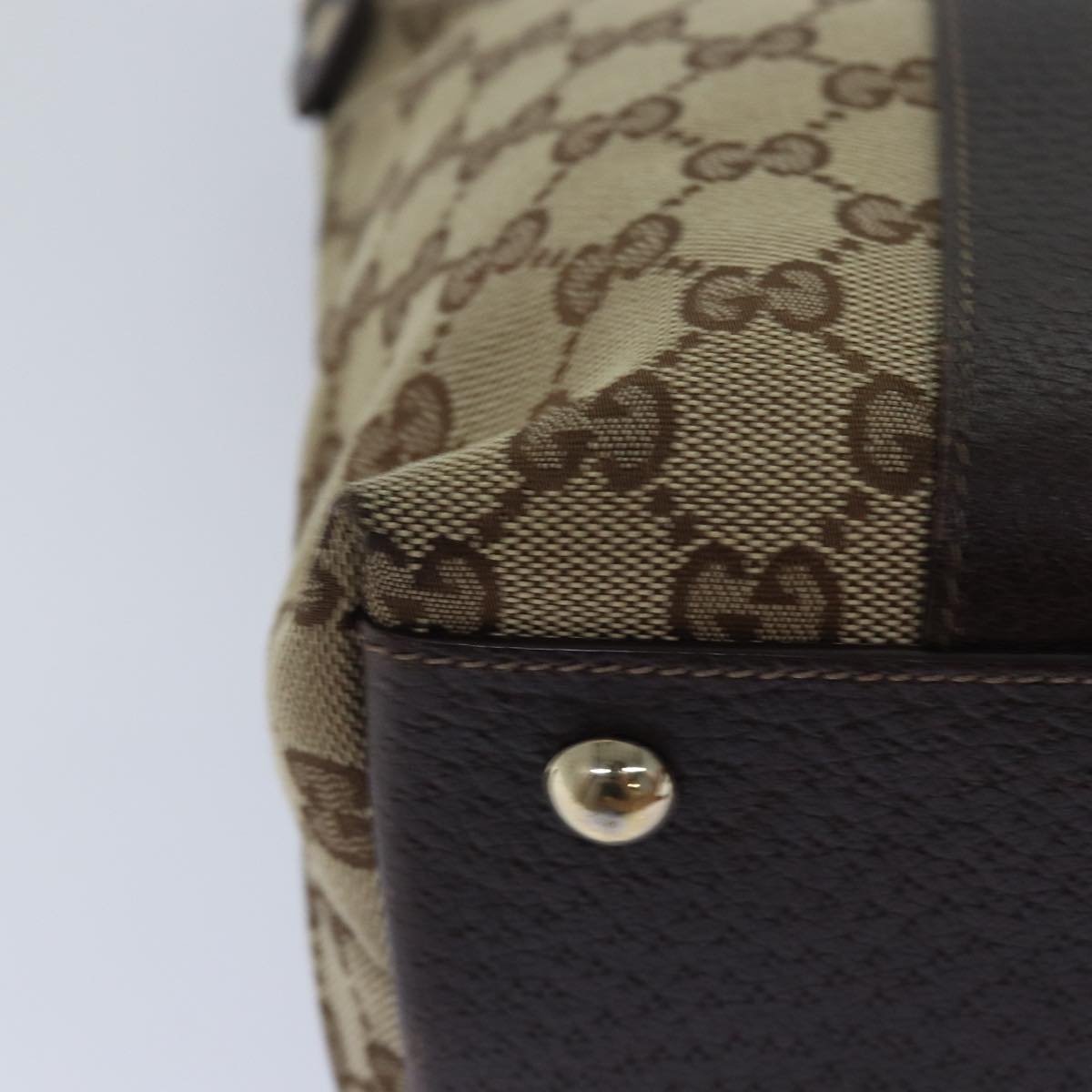 GUCCI GG Canvas Tote Bag Beige 141470 ep4679