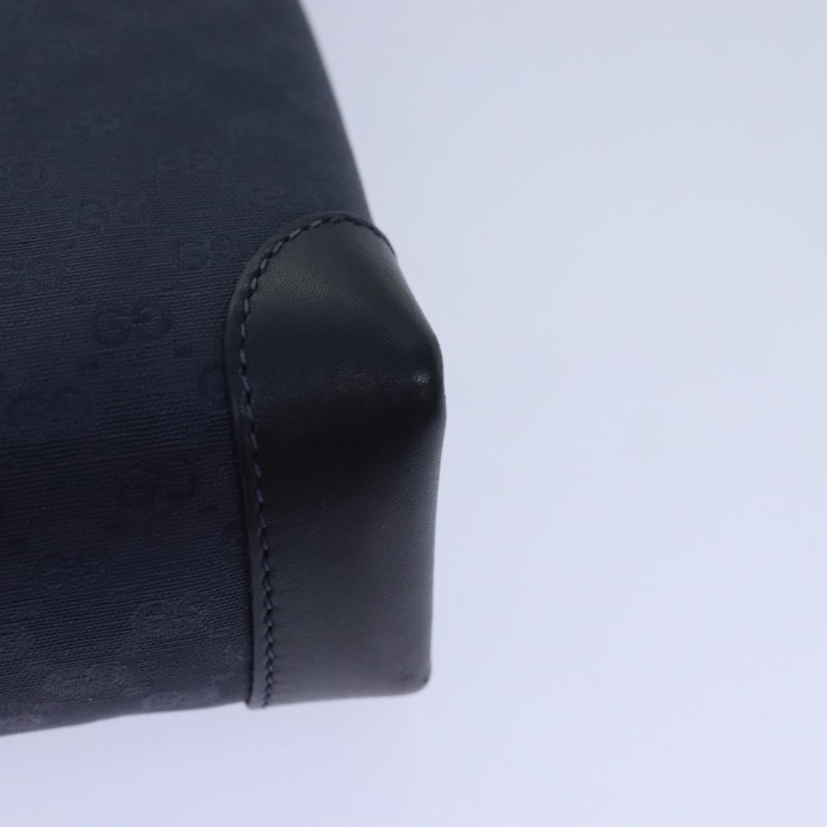 GUCCI Micro GG Supreme Shoulder Bag Navy 001 14 5364 ep4687