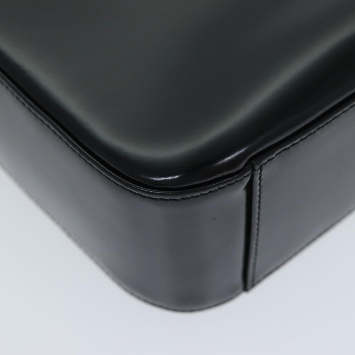 GUCCI Shoulder Bag Enamel Black 000 1013 0506 ep4698