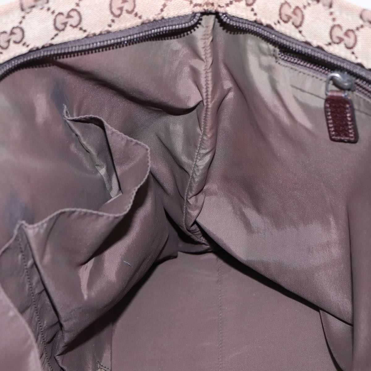 GUCCI GG Canvas Web Sherry Line Tote Bag Beige Green Red 155524 ep4699