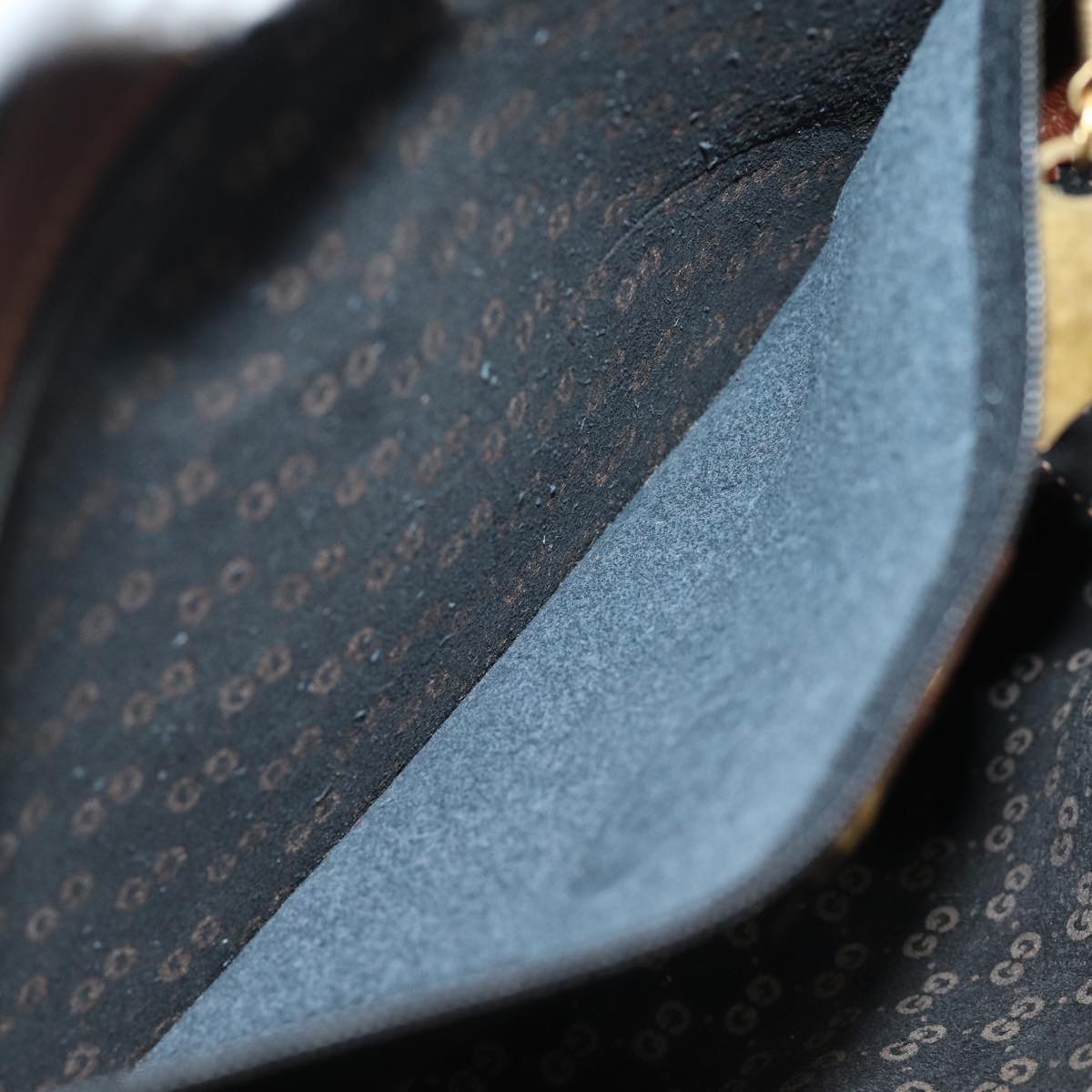 GUCCI Shoulder Bag Leather Black ep4707
