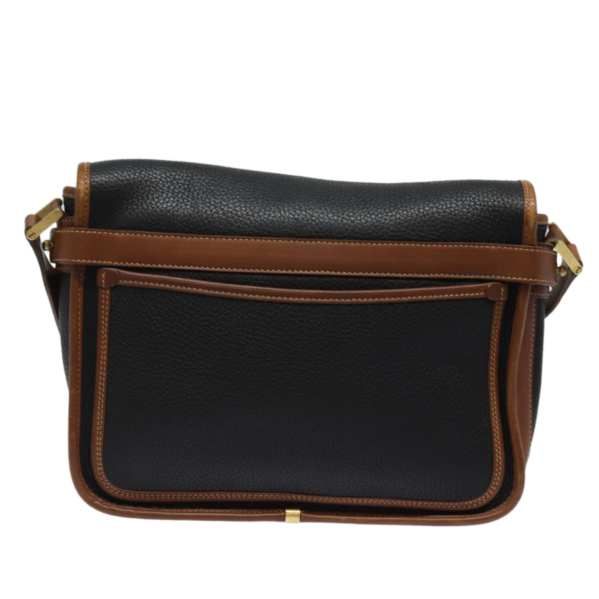 GUCCI Shoulder Bag Leather Black ep4707