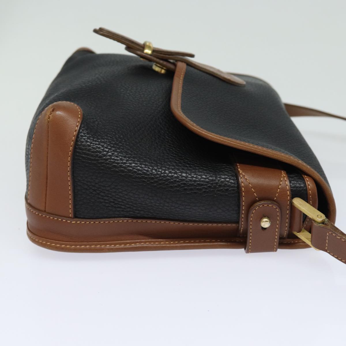 GUCCI Shoulder Bag Leather Black ep4707