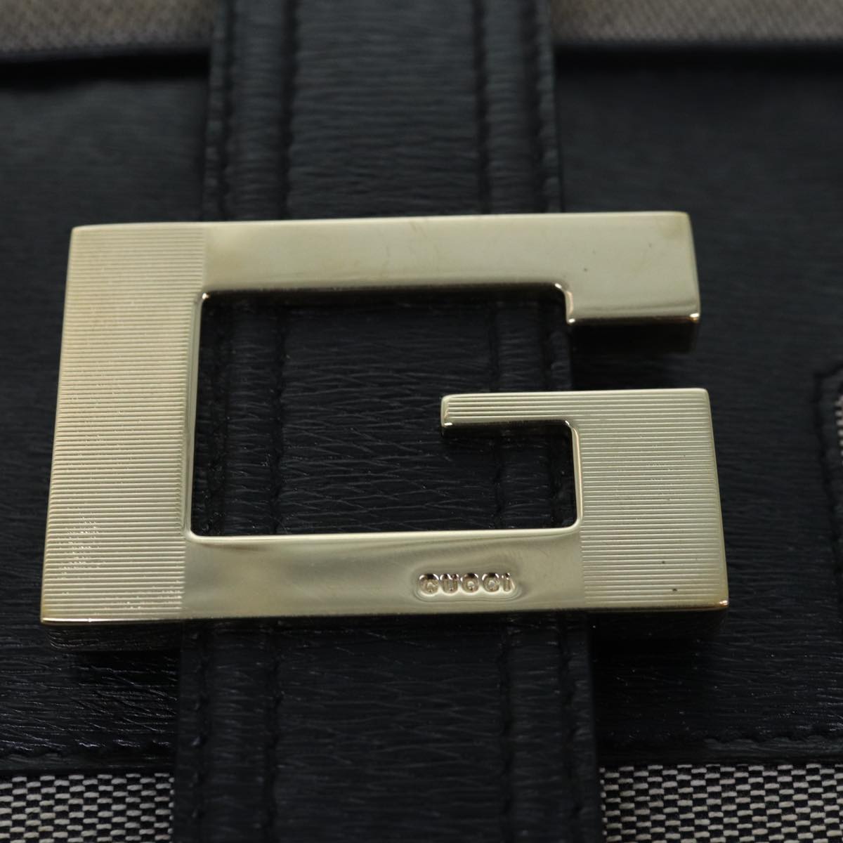GUCCI Hand Bag Canvas Beige 001 5155 ep4724