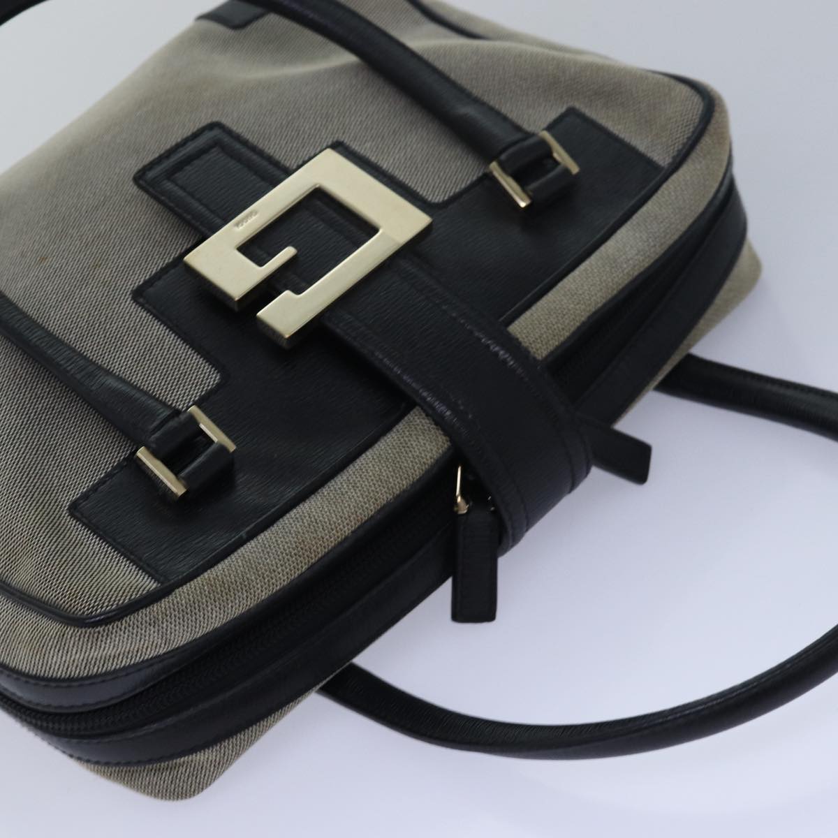 GUCCI Hand Bag Canvas Beige 001 5155 ep4724