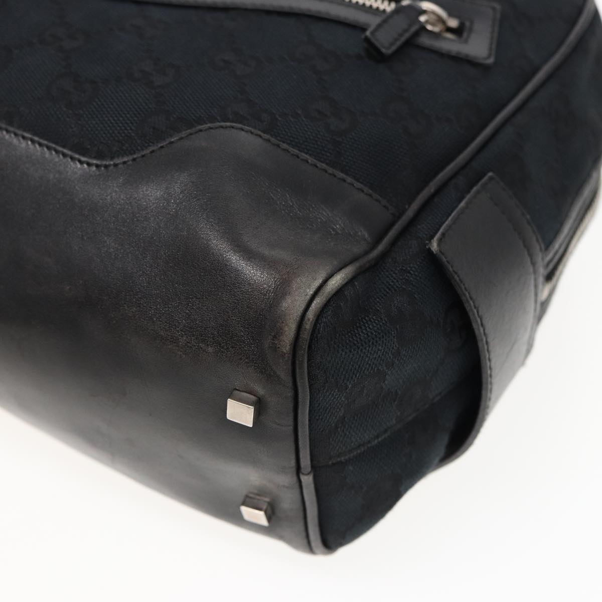 GUCCI GG Canvas Shoulder Bag Black 002 1115 ep4726