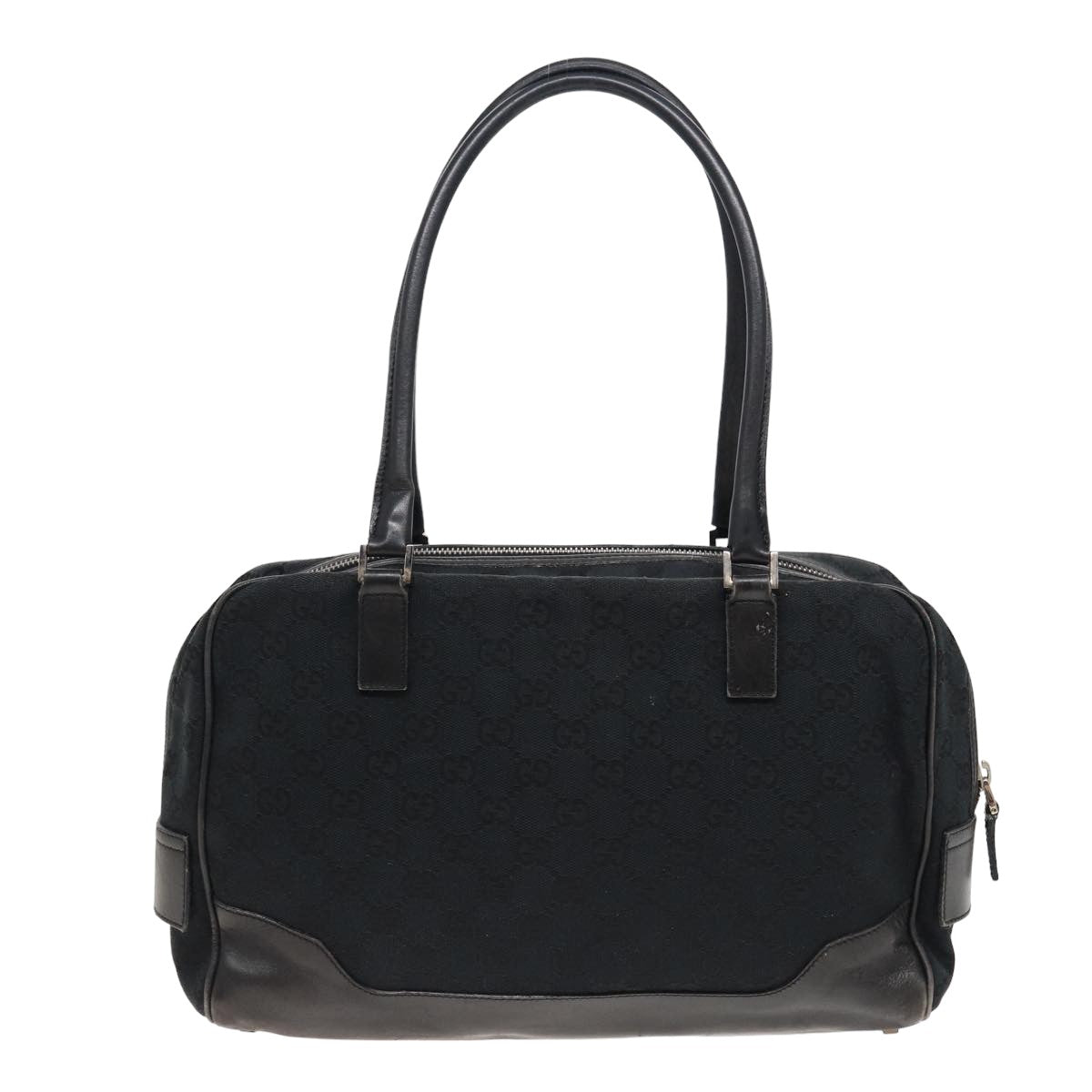 GUCCI GG Canvas Shoulder Bag Black 002 1115 ep4726