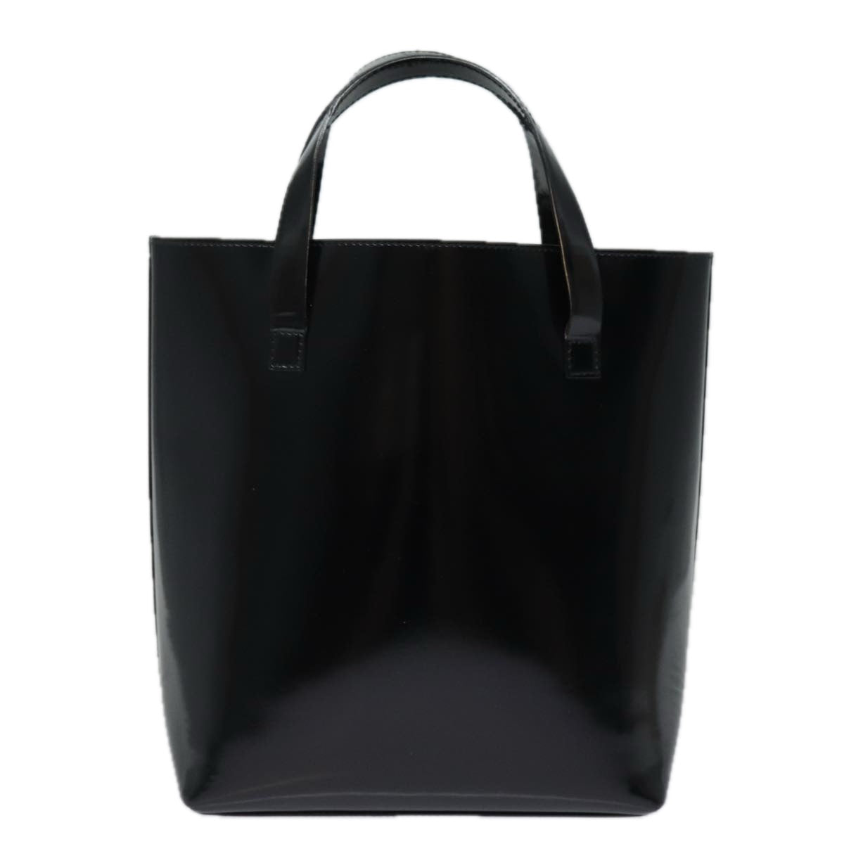 GUCCI Hand Bag Enamel Black 000 2058 ep4728