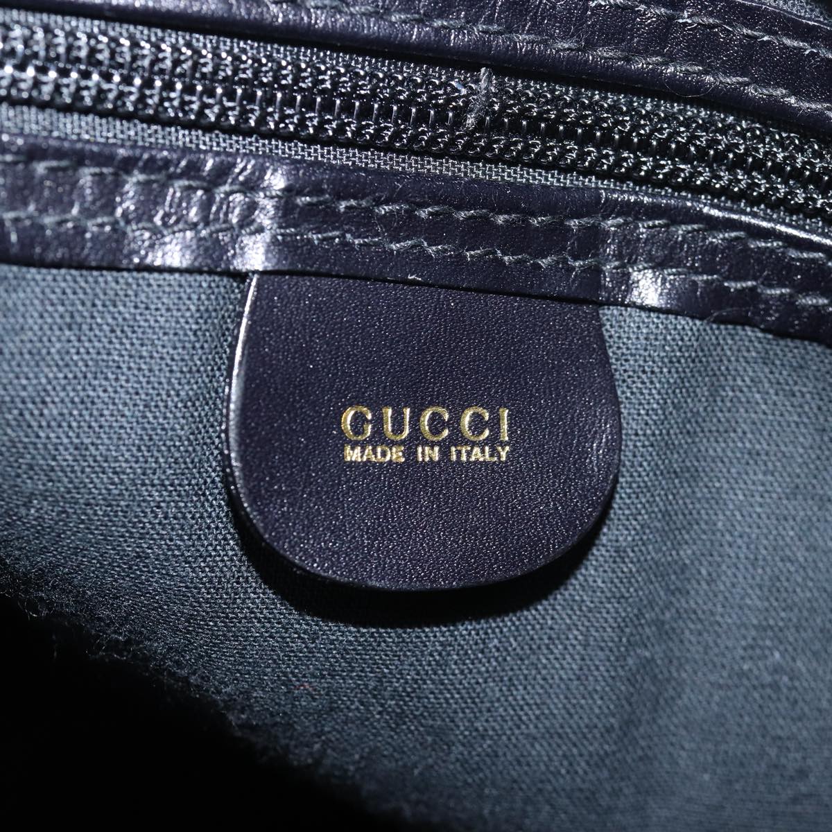 GUCCI GG Canvas Travel Case Boston Bag Black 012 1095 3674 ep4732