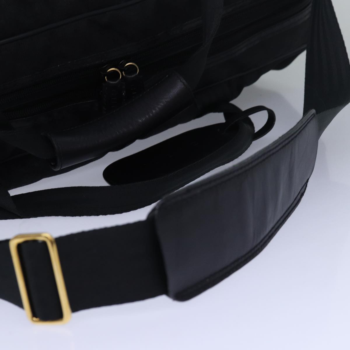 GUCCI GG Canvas Travel Case Boston Bag Black 012 1095 3674 ep4732
