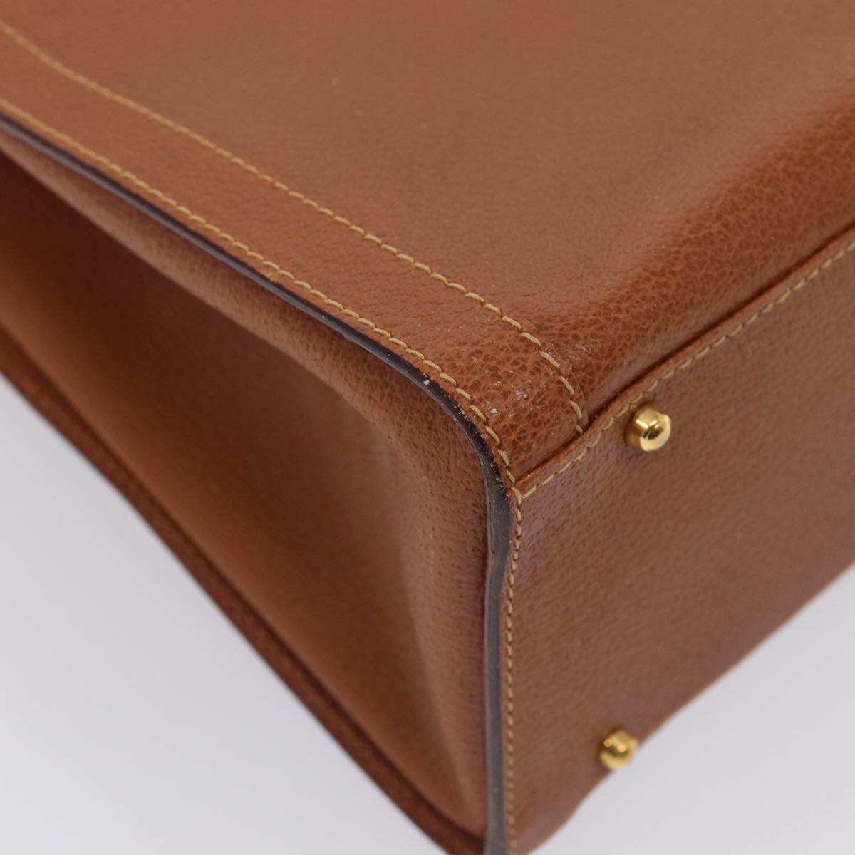 GUCCI Bamboo Hand Bag Leather Brown 002 2853 0260 0 ep4734