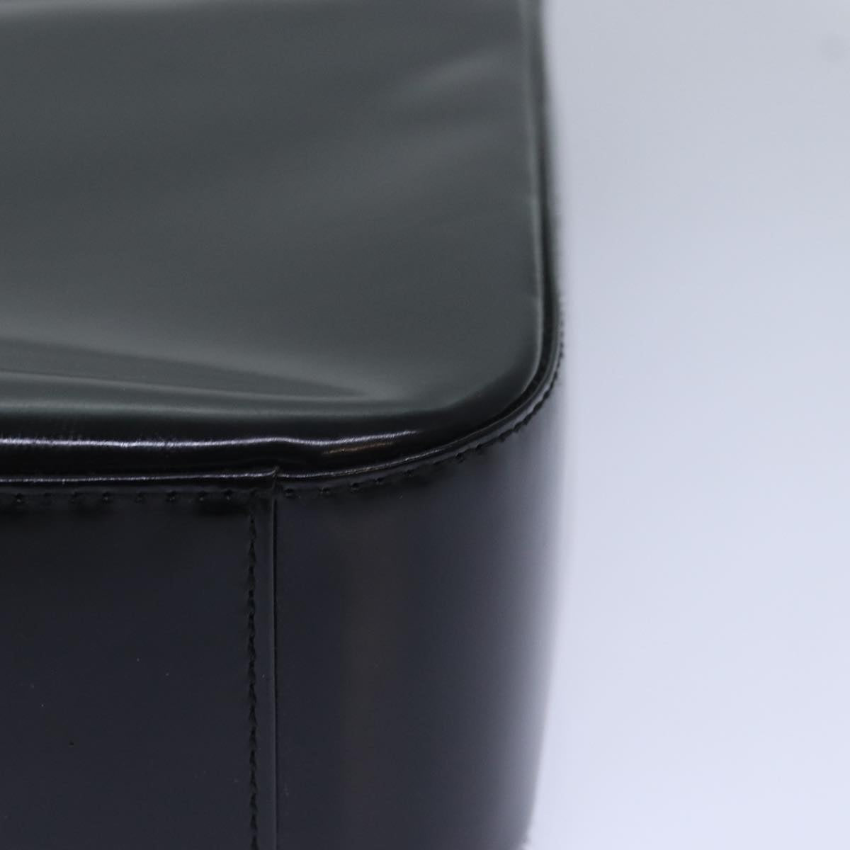 GUCCI Shoulder Bag Enamel Black 000 1013 0506 ep4738