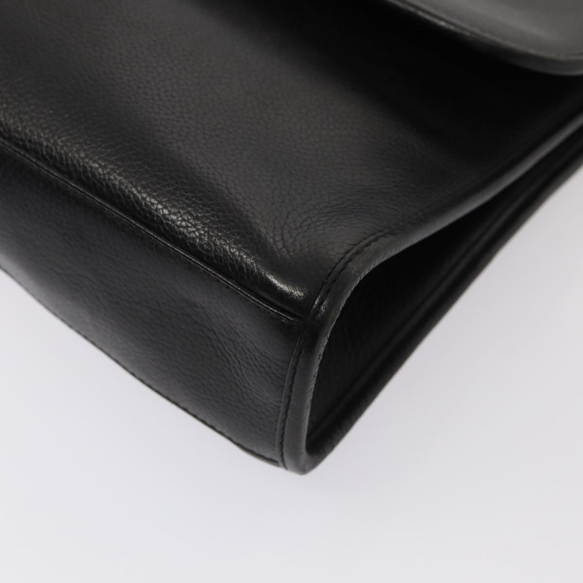 GUCCI Shoulder Bag Leather Black 004 86 0222 ep4739