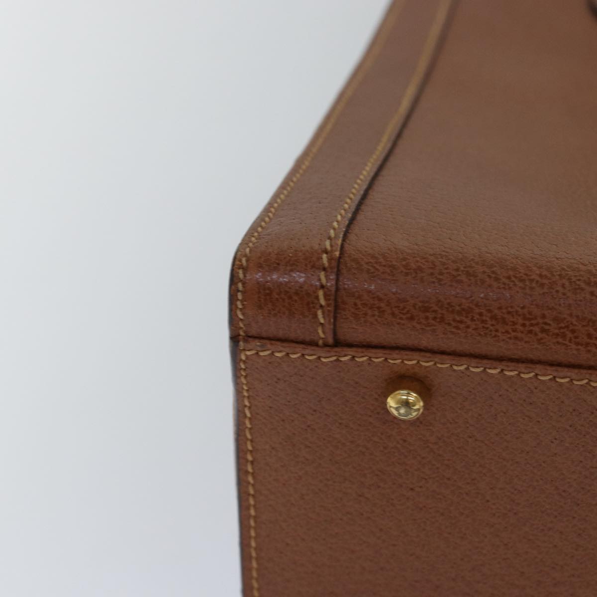 GUCCI Bamboo Hand Bag Leather Brown ep4740