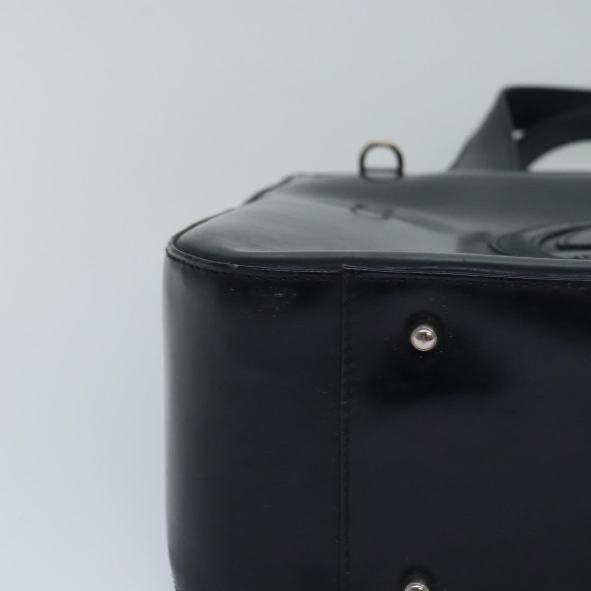 GUCCI Soho Hand Bag Patent leather Black 000 1013 0504 ep4745
