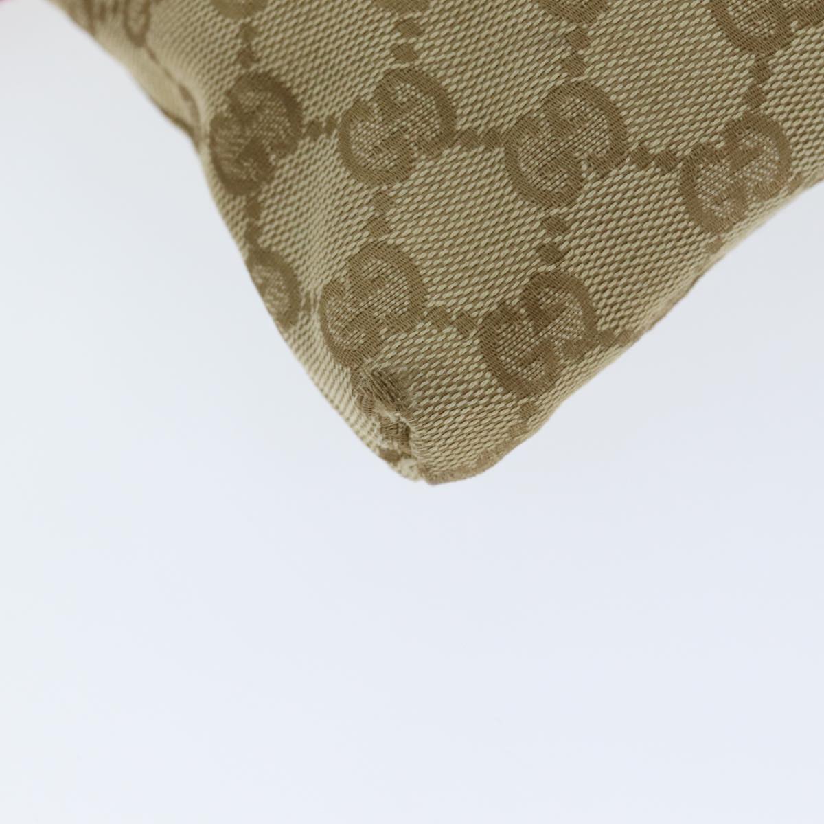 GUCCI GG Canvas Sherry Line Waist bag Beige Pink 28566 ep4752