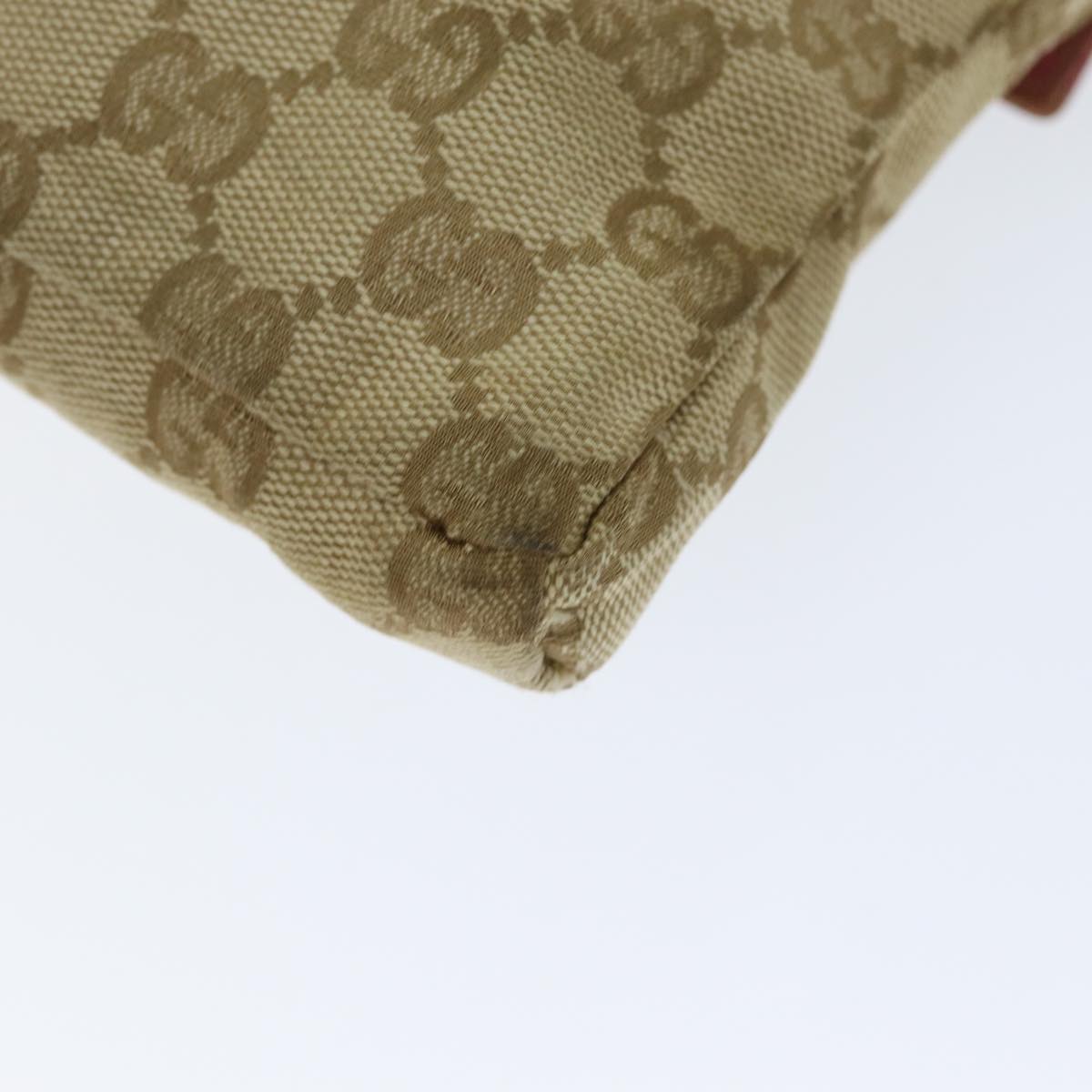 GUCCI GG Canvas Sherry Line Waist bag Beige Pink 28566 ep4752