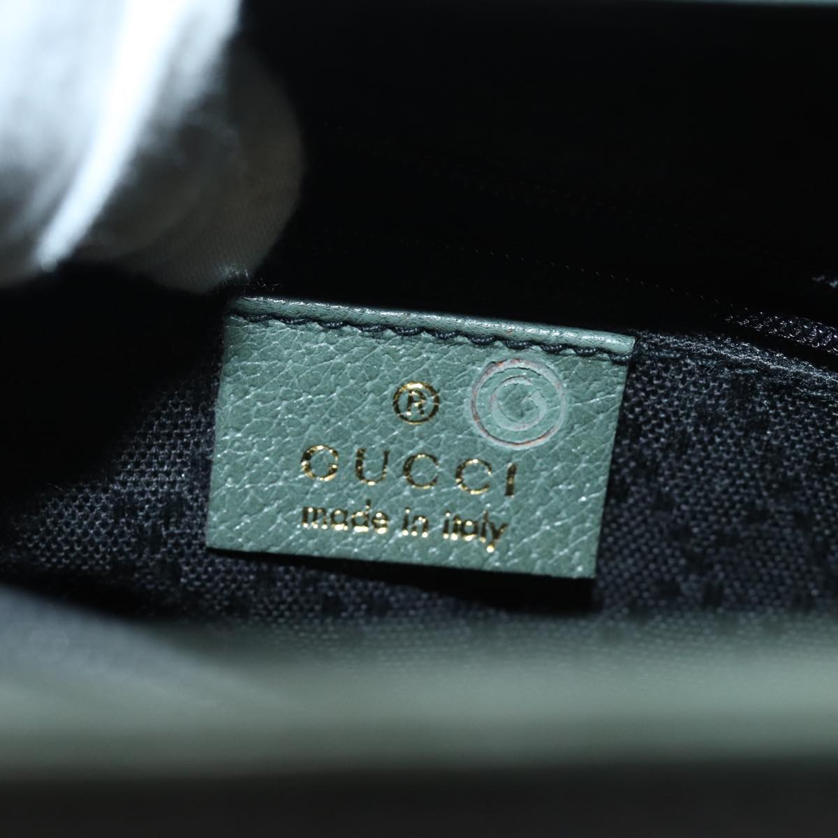 GUCCI Bamboo Tote Bag Leather Outlet Green 002 8260 2853 ep4802