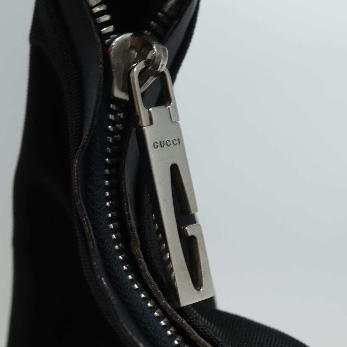 GUCCI Shoulder Bag Nylon Black 001 1955 ep4805