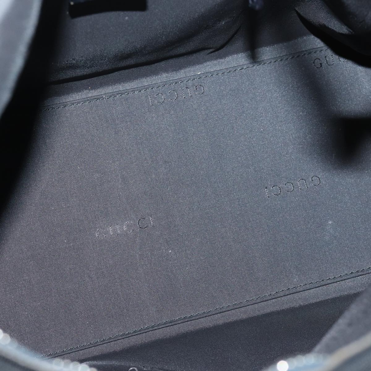 GUCCI Shoulder Bag Nylon Black 001 1955 ep4805