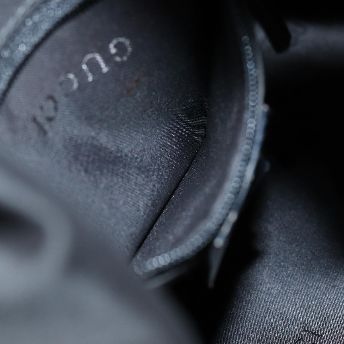 GUCCI Shoulder Bag Nylon Black 001 1955 ep4805