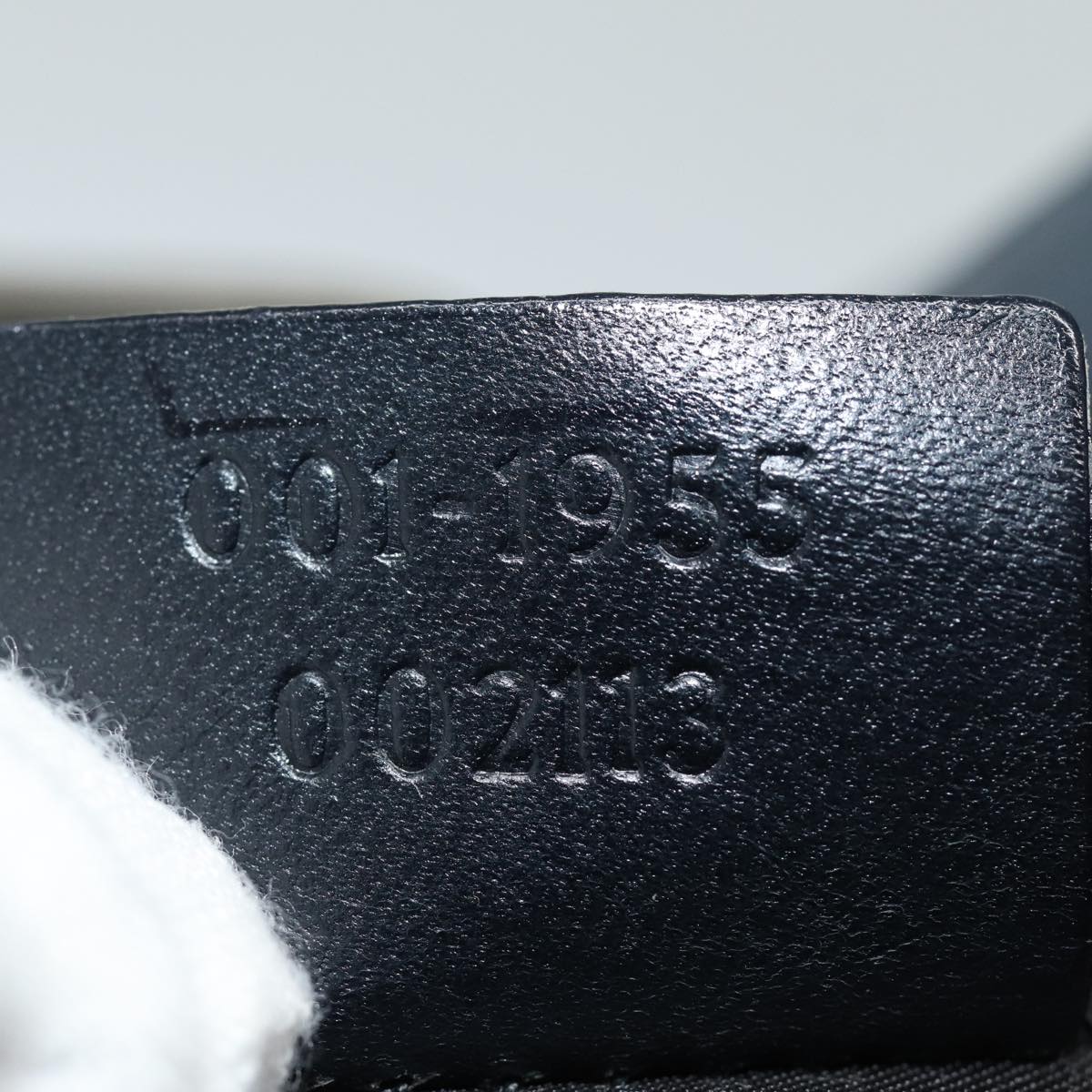 GUCCI Shoulder Bag Nylon Black 001 1955 ep4805