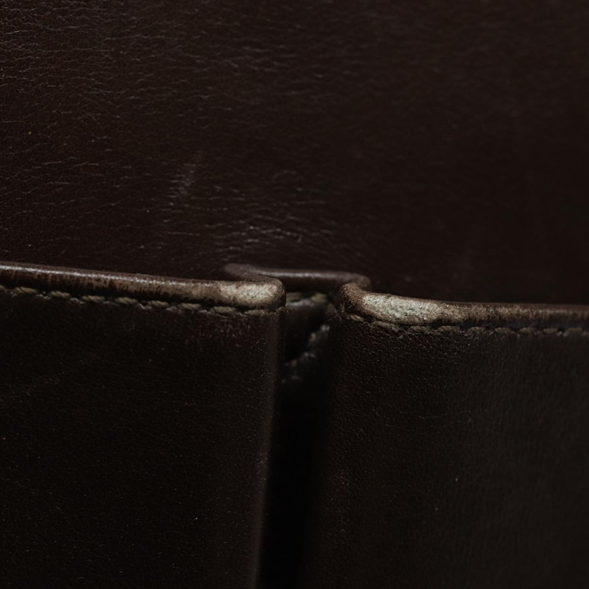 GUCCI Bamboo Hand Bag Leather 2way Brown 000 122 0316 ep4809