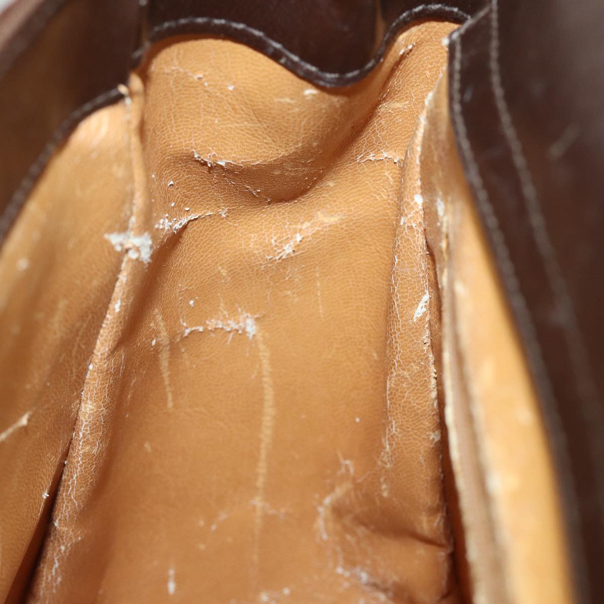 GUCCI Bamboo Hand Bag Leather 2way Brown 000 122 0316 ep4809