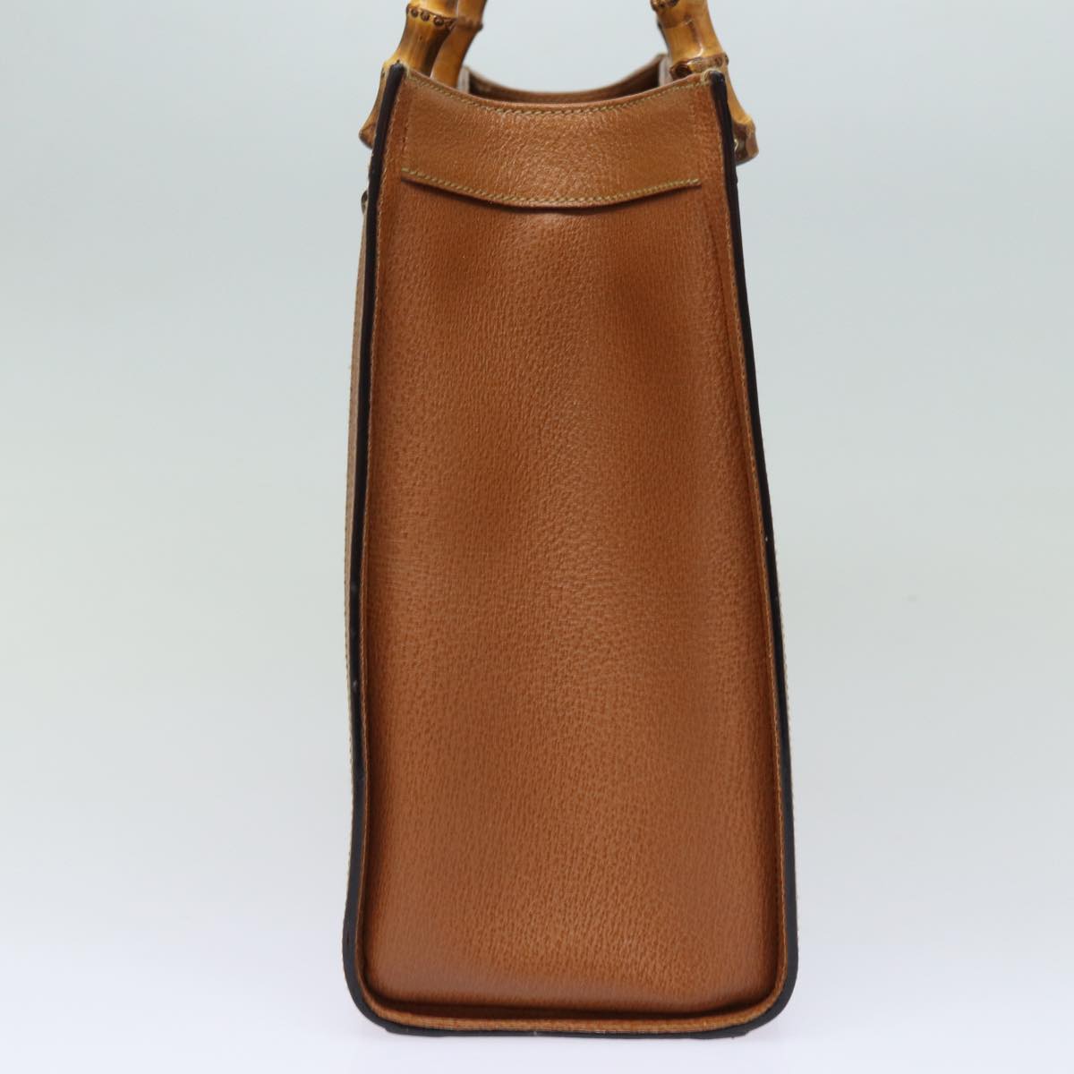 GUCCI Bamboo Hand Bag Leather Brown 002 1186 0260 ep4831